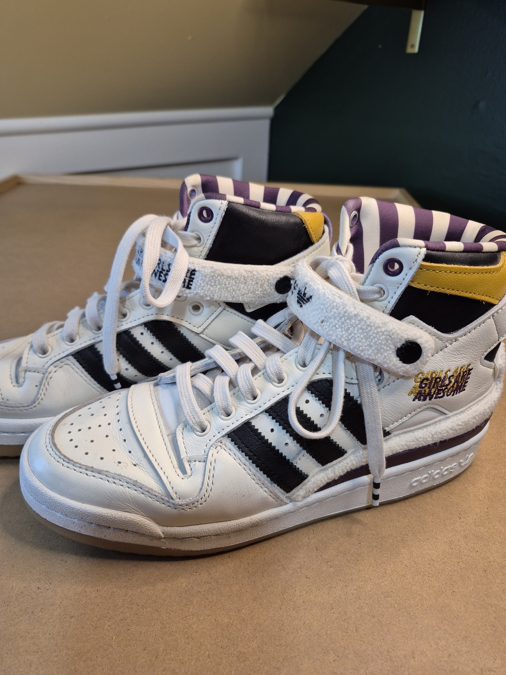 Adidas High-Top Sneakers - Girls Are Awesome!